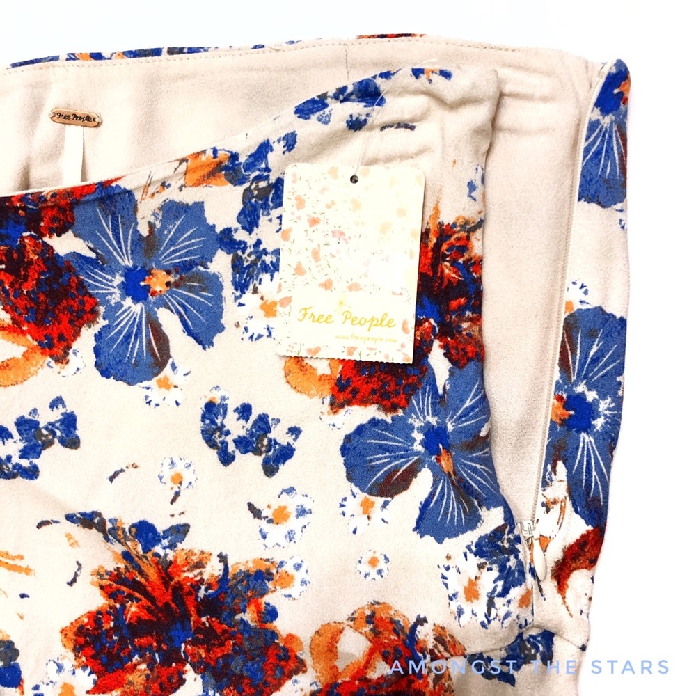 Free People Fiona Floral Print Flutter Shorts - Picture 8 of 8